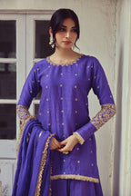 Saj - Purple Kurta & Lehenga Set