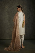 Ira - Ivory Zardozi Kurta Pant Set